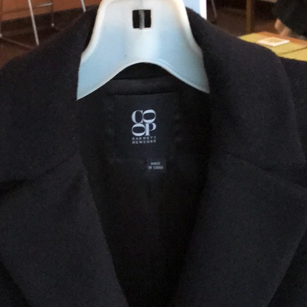 Barneys COOP label black wool jacket